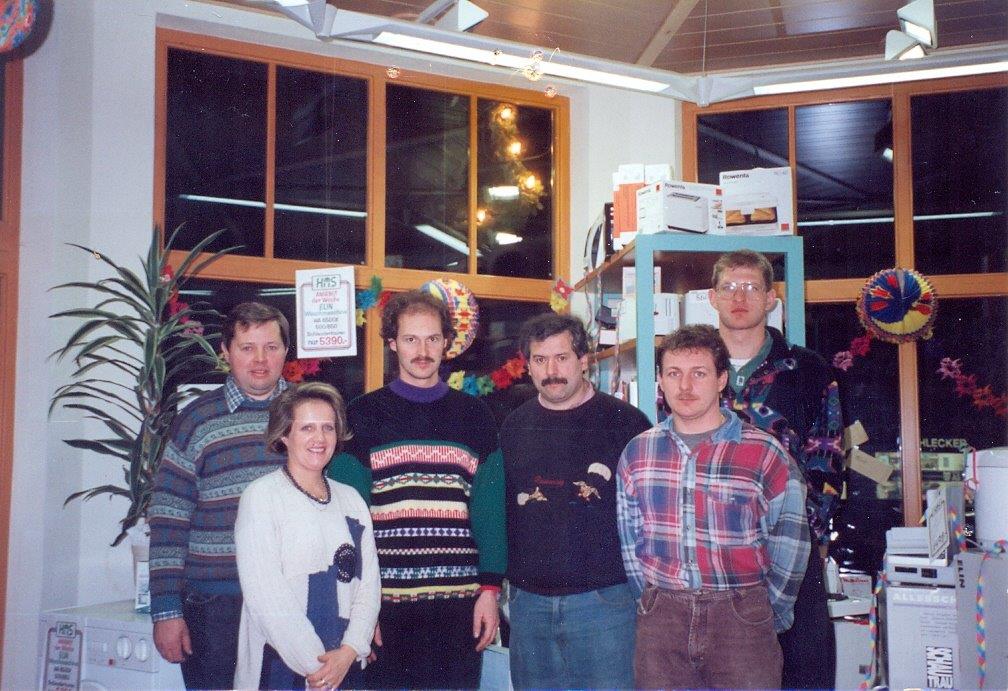 Das Team von HMS im Jahre 1995.